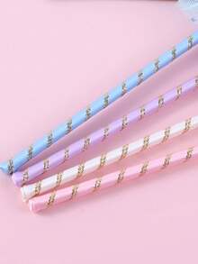 1pc Magic Wand, Fairy Wand, Glitter Star Wand, Magical Wand, Party Performance Prop, Halloween - Multicolor - View 8