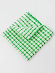 1/5/12 piezas Paños de té de colores aleatorios, Toalla de cocina a cuadros colorida, Paño de limpieza multiusos absorbente y no grasoso para lavar los platos