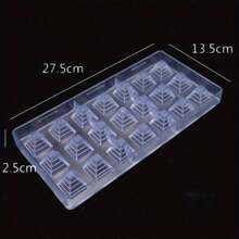 Hard Plastic Pyramid Chocolate Mold 21 Creative Starry Sky Chocolate Mold DIY Baking Mold