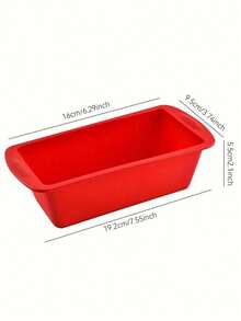 2pcs/1pc, Large Silicone Loaf Pan (7.7''x3.7'') - Non-Stick, Easy Release, Heat Resistant, Durable Bakeware For Perfectly Baked Breads And Toasts - Oven Friendly, Dishwasher Friendly, Kitchen Essential For Home Bakers - Multicolor - View 5