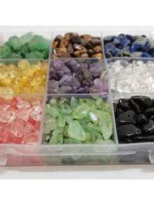 450 szt. 15 kolorów asymetrycznych koralików elementy biżuterii do biżuterii i bransoletek DIY - Wielokolorowe - Zobacz 3