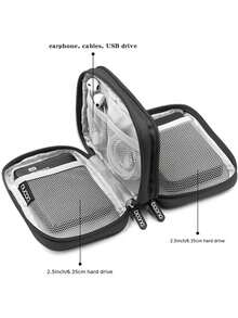 Double-Layer Hard Drive Storage Package - Multicolor - View 11