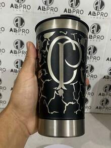 Personalized Thermal Cup With Laser Engraving 360° Various Arts - 哥林多前書 02 - 查看 3