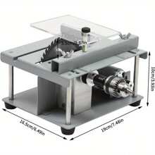 Tischkreissäge Mini Tischsäge Holzbearbeitung Bank Säge 10000rpm DIY Schneidwerkzeug