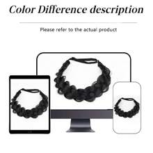 High Temperature Silk Material Headband - Simple And Easy To Wear - Synthetic Fiber Suitable For Daily Wear Halloween Christmas