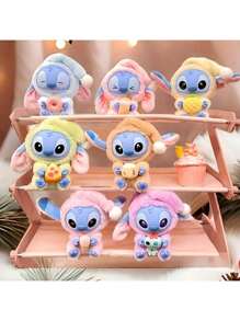 Disney Disney 1 pieza Leyenda de la cena de Stitch, caja ciega de muñeca linda, caja de regalo de muñeco misterioso, adecuado para cumpleaños, Día del Padre, Día de la Madre, temporada de graduación y otros días festivos como obsequio, regreso a la escuela (Existe la posibilidad de obtener artículos ocultos)