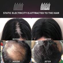 SEVICH Hair Fiber Spray - Instant Hair Thickening Powder For Men & Women, Hair Building Fibers For Thinning Hair, Root Touch Up Hair Color, Waterproof, Sweatproof, Natural Look,120ml Dark Brown Friend's Gift - 黑色 - 查看 2