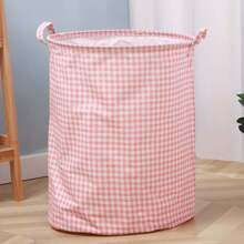 1pc Storage Basket, Foldable Laundry Basket, Bathroom Storage Basket, Dirty Clothes Storage Basket, Household Laundry Basket, Laundry Basket, Water Bucket, Circular Miscellaneous Storage Bucket, Foldable Laundry Basket, Fabric Dirty Clothes Basket, Cartoon Home Storage Box, Suitable For Clothing Storage, Home Storage, Gift Giving, Mother's Day Gift (Check The Size Chart Before Purchasing)