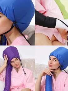 1pc Hair Dryer Cap, Head Type Drying Cap, Home Hair Dryer Blow Drying Cap, Heat Cap For Hairstyling, Perming And Oil Treatment