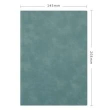 1 pieza Cuaderno de piel personalizado A5, libreta de negocios minimalista, libro de notas con cubierta suave y delicada para oficina, reuniones y notas, útiles escolares, vuelta al cole