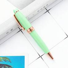 Small Ballpoint Pen Mini Portable Pens Business Candy Color Small Tiny Black Ink Ballpoint Writing Tool For Notebook Pockets Signature Notepads School Office Classic Style), School Supplies,Back To School - Mini Pen - View 16