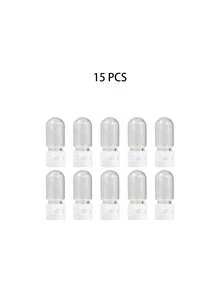 Bulb Bottle Round Bottom Bottle Essence Bottle Essential Oil Bottle Makeup Remover Oil Bottle Sub-Bottle, 96 Essential Oil Roller Bottles With Stainless Steel Roller Protection, Leak-Proof, Made Of Thick Transparent Glass, Corrosion-Resistant And Exquisite - Multicolor - View 11