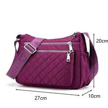 Fashion Women Messenger Bag Nylon Oxford Waterproof Shoulder Package Large Capacity Casual Travel Crossbody Bag Bolsa Feminina