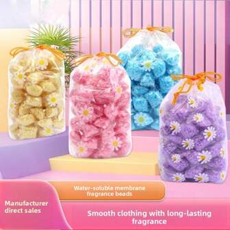 100/50/30粒洗衣香氛珠，多用途香氛洗衣清洁珠，持久留香，适用于居家宿舍旅行，衣物洗涤用品洗衣胶囊女士香水珠