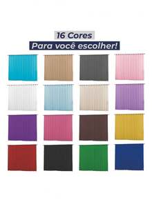 Roma Curtain For Children's Baby Room Semi Blackout Oxford Fabric Plain Various Colors 3.00 X 1.80 Boy Girl - 灰色 - 查看 4