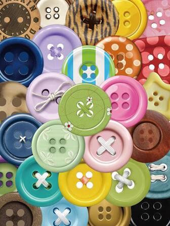 YWWBLD 50 pezzi Assortimento di adesivi a forma di bottone per decorazione di skateboard, chitarra, bagagli, diario, scrivania, realizzati in PVC, decorazioni fai-da-te creative