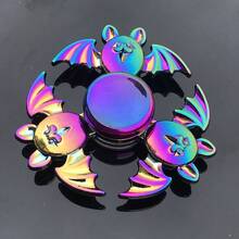 Metal Fingertip Gyroscope Spinner Toy, Sensory Finger Spinners, Colorful Tabletop Decor, Party Favors, Birthday Gifts, Gift Bag Fillers, Party Prizes - Metal Construction