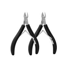 2 件优质不锈钢去茧器 - 低过敏性指甲钳和指甲钳，适用于厚指甲，精确修剪老茧和角质层，指甲护理工具，适用于修甲和修脚，老茧护理，符合人体工程学设计，锋利准确的老茧修剪器