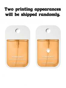 6pcs/3pcs/1pc 45ml Various Scents Of Water-Free Hand Sanitizer, Hyaluronic Acid Spray Hand Sanitizer Fragrance Spray Sand Sanitizer, Portable Travel Hand Sanitizer Two Printing Appearances Will Be Shipped Randomly.