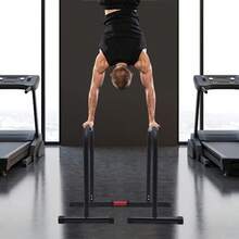 Dip Bar Heavy Duty Dip Stands Adjustable Fitness Workout Parallel Bars For Tricep Dips, Pull-Ups, Black, 440 LBS Loading Capacity - Black - View 4