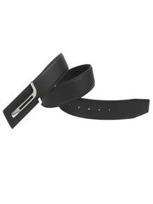 T-Schnalle Herren Gürtel, Business Lässig Pendler vielseitiger Hosen Gürtel, personalisierter klassischer simpler Lässig Hosen Gürtel