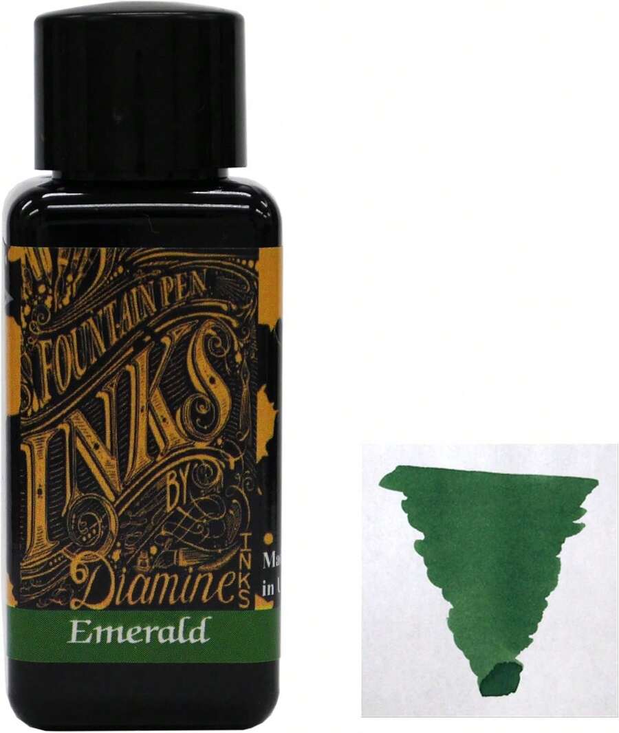 Bottle Ink Emerald 222 30ml - 芥末黃 - 查看 1