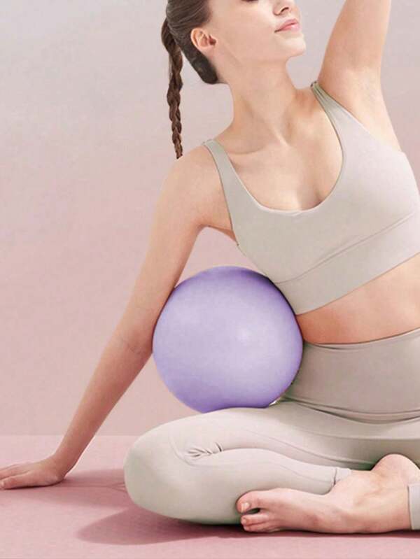 1pc 25cm Miniature Yoga/Pilates Ball For Pelvic Floor Muscle Exercise, Postpartum Recovery, Fitness, Anti-Burst, Gym Equipment, For Women