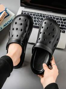 2025 New Perforated Anti-Slip, Odor-Resistant EVA Casual Slippers, High-Quality Couple Sandals For Men