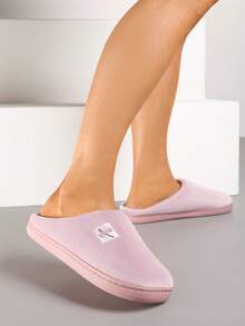 Flache Samt-Hausschuhe für den täglichen Gebrauch