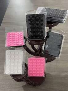 1 件硅胶手机粘性手柄，防滑硅胶粘性手机支架粘性手机壳支架……免提手机配件支架，用于自拍和视频，1/2/4/5/10/50/100 件，多功能手机配件，适合所有型号￼