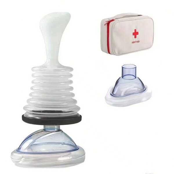 Nuovo dispositivo portatile per il soccorso in caso di soffocamento con kit di pronto soccorso per RCP per adulti e bambini. Questo prodotto non è un dispositivo medico ed è destinato esclusivamente alla formazione in materia di primo soccorso in caso di soffocamento.