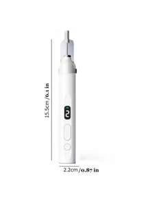 2 In 1 Electric Nail Grinder With Nail Lamp Multifunctional Portable Nail Machine Kit Manicure Tools Quick-Drying Nail Polisher Manicure Nail Drill Bits Tool Electric Nail Polisher, 180mAh