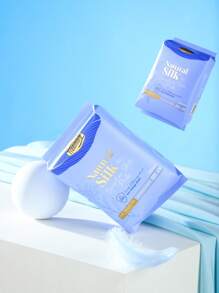 FREEMORE 10pcs/30PCS/60pc Freemore Natural Silk Day/Night Use Sanitary Napkin(290mm),Floating 3D Anti-Leakage Shield Design, Minimum Friction, Improves Comfort Of Intimate Area,Soft & Breathable-For Your Daily Comfort