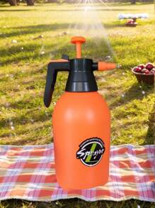 1pc 2L/3L, 67.64oz/101.45oz Watering Can, Adjustable Nozzle Garden Sprayer Bottle, Heavy Duty Anti-Drop Pressure Spray Bottle With Graduated Scale For Outdoor Gardening, Car Wash, Surface Disinfection