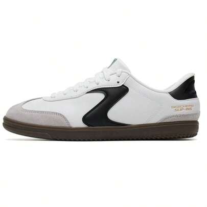 Skechers COURT CLASSICS休閒鞋輕盈男鞋城市慢步運動旅行鞋254154W-WBK