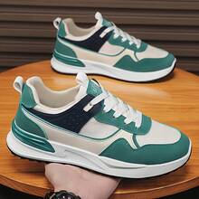 Men Casual Athletic Shoes - 白色 - 查看 8