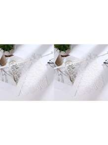 2 pièces/set Faux col en dentelle pour femmes, double couche, respirante, mode, couvre-poitrine amovible pour le port quotidien. 1 pièce faux col en dentelle d'été 1 pièce, couvrant la poitrine et anti-éblouissement, lingerie cache-poitrine pour femmes