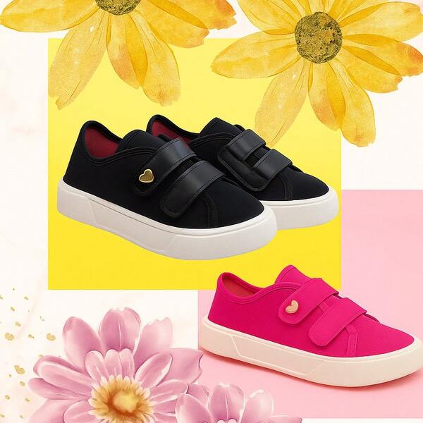 Dois Tênis para Meninas Infantil 22 ao 27  Duplo