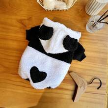 Süß Bär/Panda/Schaf Fleece Sweatshirt, warme Haustierkleidung für Katzen und Hunde, geeignet für Herbst/Winter