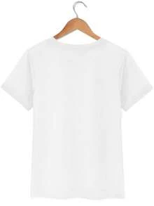 [New Recommended] Cat Coffee Pattern Printed T-Shirt, Women's Casual, Vacation, Short-Sleeved Round Neck, Spring And Summer, Machine Washable, New Women's Clothing, Versatile For Street Wear, Thin, Comfortable Cotton T-Shirt - 白色 - 查看 6