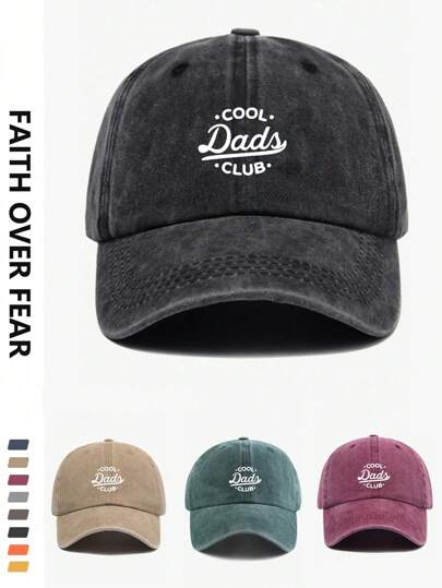 1pc Letter Print Versatile Fashionable Casual Outdoor Sun Protection Baseball Cap, Suitable For Daily Use