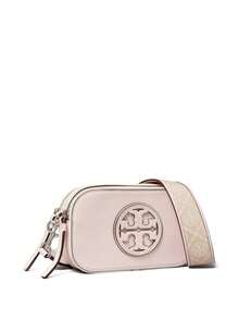 TORY BURCH - Women Miller Patent Border Mini Crossbody Bag - 650 PALE PINK - View 3