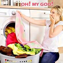 100pcs Laundry Detergent Sheets, Anti-Staining Clothing Washing Sheets, Home Supplies