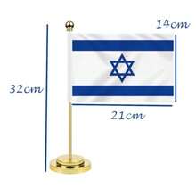 TLL  2PCS  Desk Flag12 Inch Tall Small Is Indoor Banner Tiny Printing Decor For Office Home TableTLL
