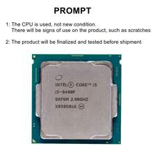 intel Used Core I5 9400F 2.9GHz Six-Core Six-Thread CPU 65W LGA 1151 Processor