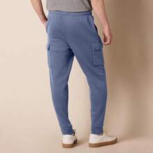 Essentials Men's Cargo Fleece Jogger Sweatpant - Coffee Brown - View 3