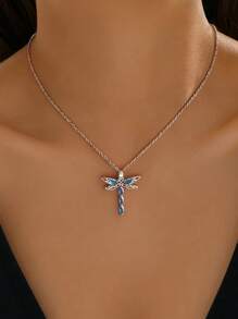 1 pièce Collier pendentif exquis Bijoux pour femmes Cadeaux pour femmes. Bijoux en argent sterling 925 de qualité pour la fête, le bal de promo et le cadeau pour la décoration quotidienne