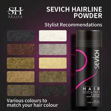 SEVICH Hair Fiber Spray - Instant Hair Thickening Powder For Men & Women, Hair Building Fibers For Thinning Hair, Root Touch Up Hair Color, Waterproof, Sweatproof, Natural Look,120ml Dark Brown Friend's Gift - 黑色 - 查看 6