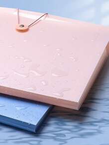 Personalized Custom A4 Binder; 4-Section Folder; Large Capacity Student Test Paper Storage Clip; File Classification And Arrangement Roll Back Belt Return To Campus,Back To School,School Supplies