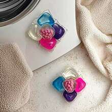 Perlitas de detergente de lavandería concentrado 5 en 1, elimina los ácaros, fragancia duradera, potente eliminación de manchas, tamaño familiar